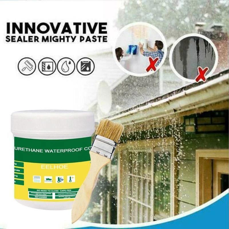 Transparent waterproof glue