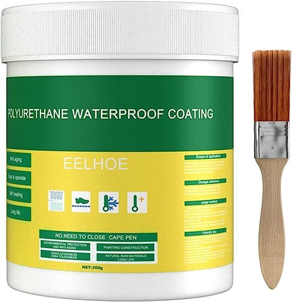 Transparent waterproof glue